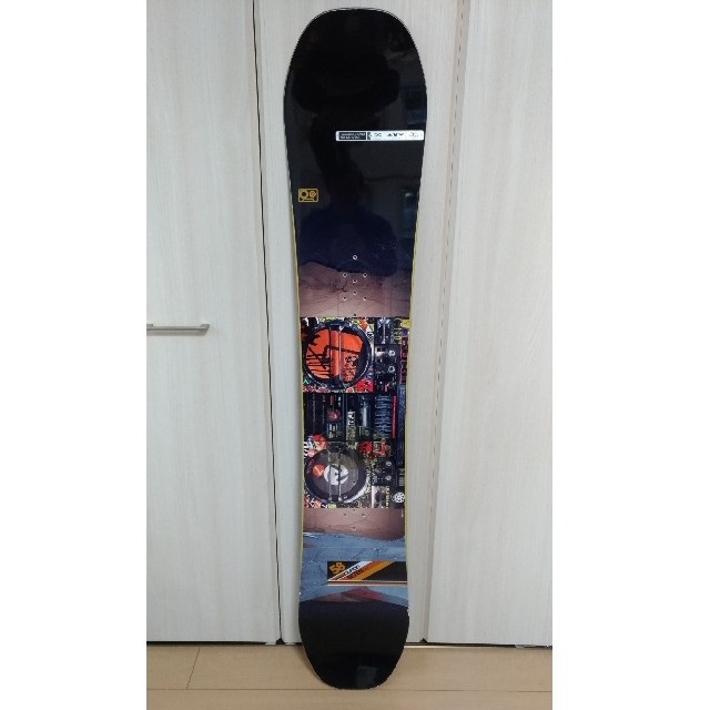 大好き BURTON 激安中古!スノーボード 17 SEVEN ツイン フリースタイル 155cm-160cm未満