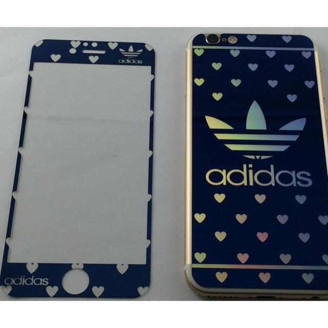 adidas(アディダス)の海外限定アディダス強化ガラス4種類選択 スマホ/家電/カメラのスマホアクセサリー(iPhoneケース)の商品写真