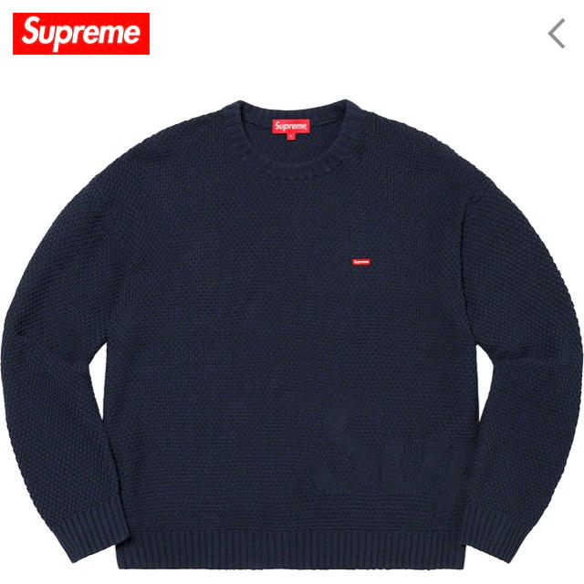 Supreme Textured Small Box Sweaterニット/セーター