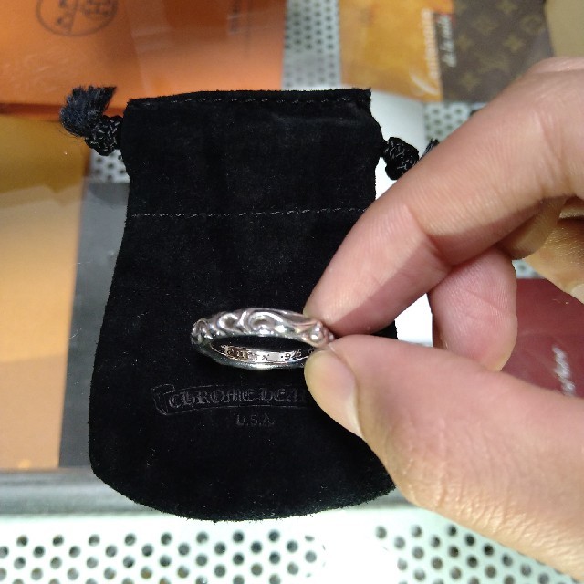 Chrome Hearts(クロムハーツ)のクロムハーツ　スクロールリング メンズのアクセサリー(リング(指輪))の商品写真