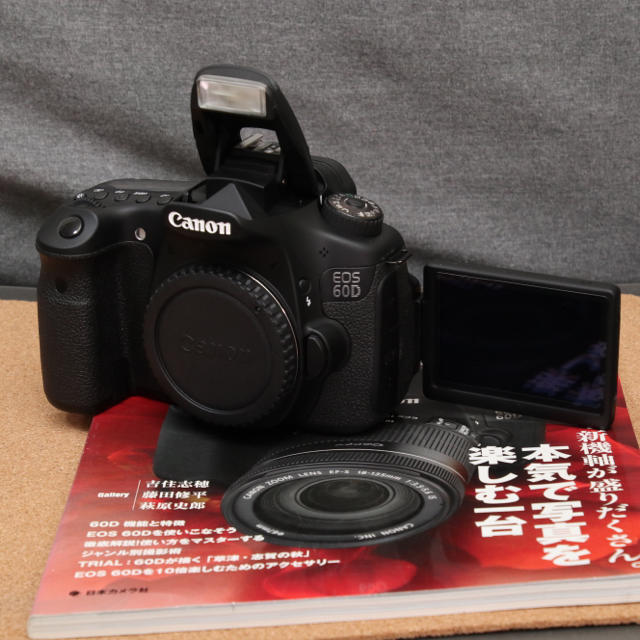 Canon(キヤノン)の実写確認済 Canon EOS 60D バッテリーなし スマホ/家電/カメラのカメラ(デジタル一眼)の商品写真