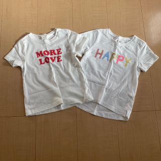 エイチアンドエム(H&M)のh&m baby 6-9M（74）Tシャツ2枚(Ｔシャツ)