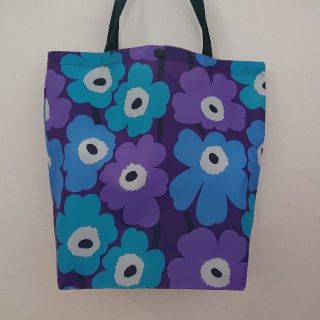 マリメッコ(marimekko)のエコバッグ  パープル(エコバッグ)