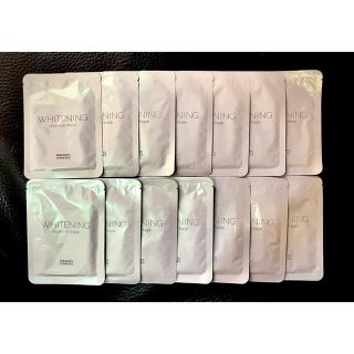 ミキモトコスメティックス(MIKIMOTO COSMETICS)のお値引中❣️ ⚪️ミキモト⚪️　ホワイトニングエッセンスマスク　14枚(パック/フェイスマスク)