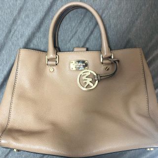 マイケルコース(Michael Kors)のマイケルコース  バック　ベージュ(ハンドバッグ)