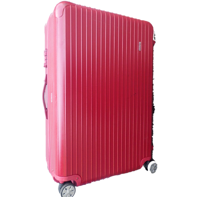 RIMOWA】 リモワ サルサ スーツケース レッド 4輪 ギャラ付 RIMOWA】 リモワ サルサ スーツケース レッド 4輪 ギャラ付