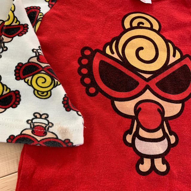 HYSTERIC MINI(ヒステリックミニ)のヒステリックミニ  ロンT Tシャツ　レックウォーマー キッズ/ベビー/マタニティのベビー服(~85cm)(Ｔシャツ)の商品写真