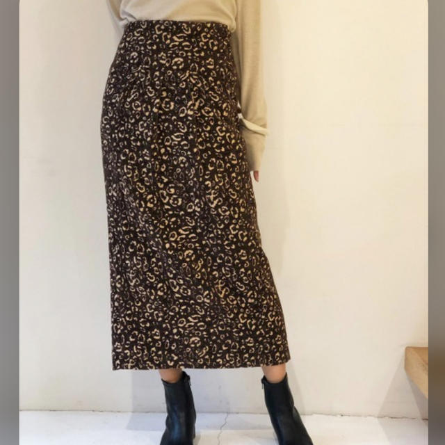 TODAYFUL(トゥデイフル)のtodayful ジャガードレオパードスカート  レディースのスカート(ロングスカート)の商品写真