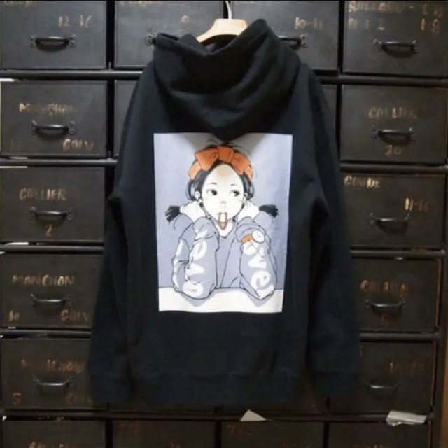 orver print popart hoody 　パーカーパーカー