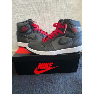 ナイキ(NIKE)のNike air jordan1 ジムレッド　ジムブラック　27cm(スニーカー)