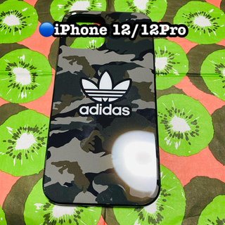 アディダス(adidas)の🔵【iPhone 12/12pro】adidas ソフトケース(iPhoneケース)