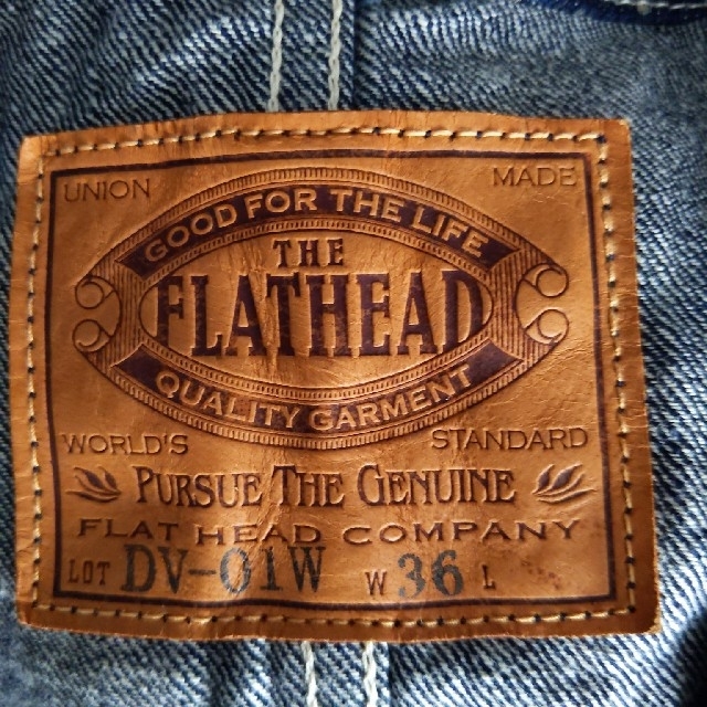 THE FLAT HEAD(フラットヘッド)のフラットヘッド　デニムベスト メンズのトップス(ベスト)の商品写真