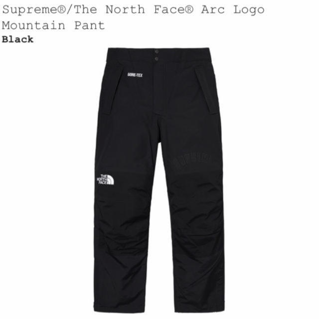 Supreme×The North Face Mountain Pant 黒 M