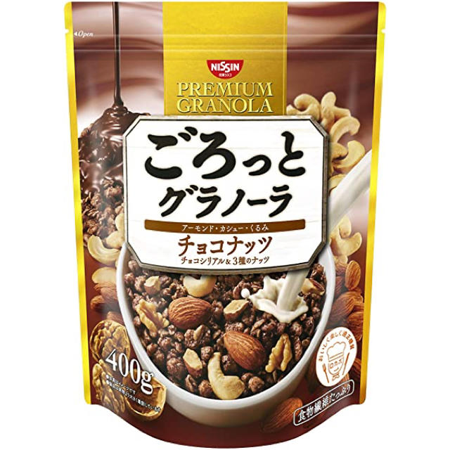 日清食品(ニッシンショクヒン)の日清ごろっとグラノーラ(チョコナッツ) 5袋 食品/飲料/酒の健康食品(その他)の商品写真