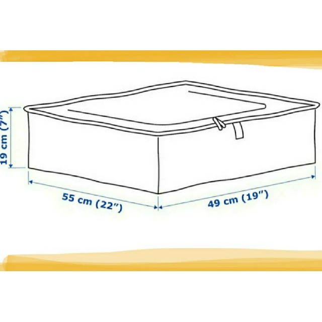 IKEA(イケア)の便利♪IKEA イケア　収納ケース　収納ボックスPÄRKLA ペルクラ２個セット インテリア/住まい/日用品の収納家具(ケース/ボックス)の商品写真