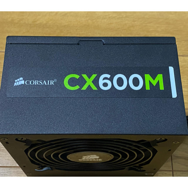 CORSAIR PC 電源ユニット ATX電源 CX600M ケーブル付き 1