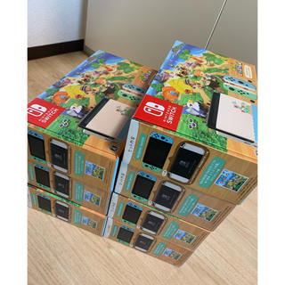ニンテンドウ(任天堂)の【新品未使用】Nintendo Switch 同梱版 あつ森 セット  7台(家庭用ゲーム機本体)