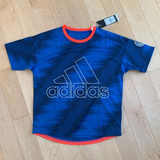 アディダス(adidas)のアディダス　ネオンカラー　Tシャツ　ブルー　150(Tシャツ/カットソー)