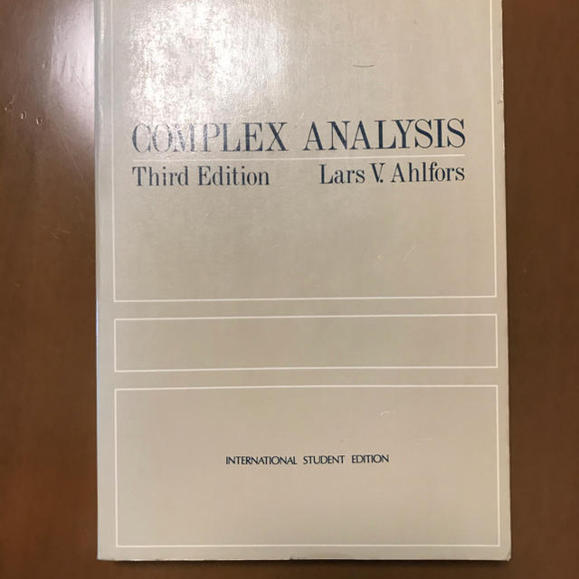 Complex Analysis 3rd edition Ahlforsの通販 by あっくん's shop｜ラクマ