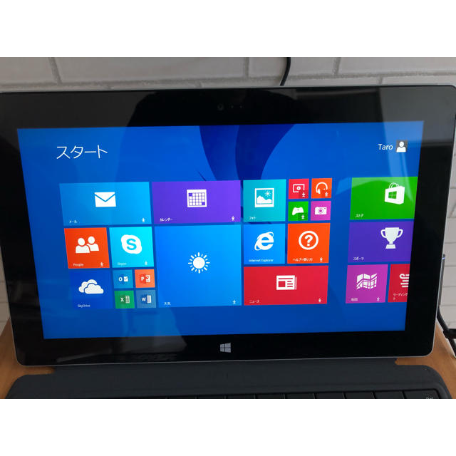 Microsoft(マイクロソフト)の⭐️surface RT 32G ⭐️タイプカバーオフィス付き⭐️ スマホ/家電/カメラのPC/タブレット(ノートPC)の商品写真