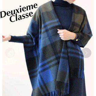 ドゥーズィエムクラス(DEUXIEME CLASSE)の新品☻ドゥーズィエムクラスéclat掲載Joshua Ellisカシミヤストール(ストール/パシュミナ)