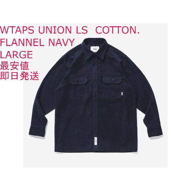 トップスLサイズ WTAPS 20AW UNION LS COTTON FLANNEL