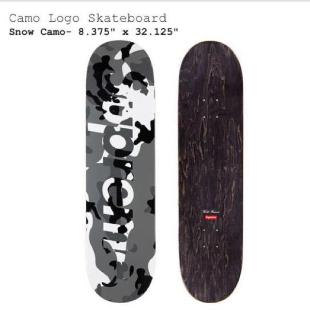 Supreme(シュプリーム)のSupreme Camo Logo Skateboard シュプリーム  デッキ メンズのファッション小物(その他)の商品写真