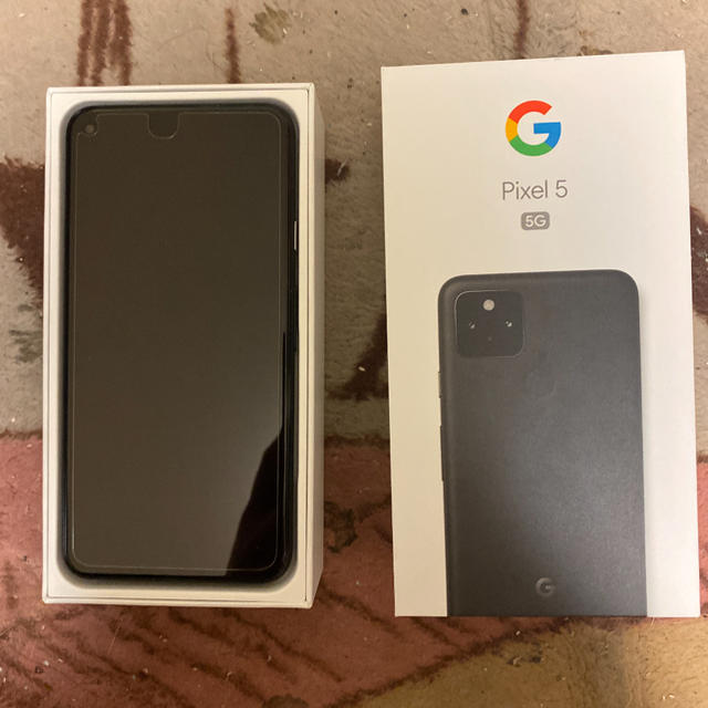 Softbank(ソフトバンク)のGoogle pixel5 売り切りたいので希望額聞きます スマホ/家電/カメラのスマートフォン/携帯電話(スマートフォン本体)の商品写真