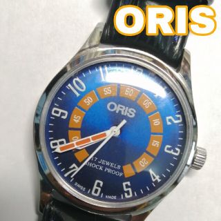 オリス(ORIS)の美品　動作品　オリス　ORIS　メンズ　腕時計　機械式　手巻き(腕時計(アナログ))