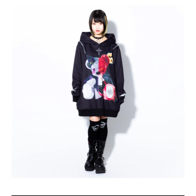 MILKBOY(ミルクボーイ)のTRAVAS TOKYO Halloween Bear Hoodie/パーカー メンズのトップス(パーカー)の商品写真