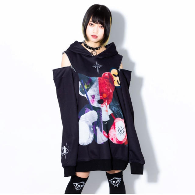 MILKBOY(ミルクボーイ)のTRAVAS TOKYO Halloween Bear Hoodie/パーカー メンズのトップス(パーカー)の商品写真