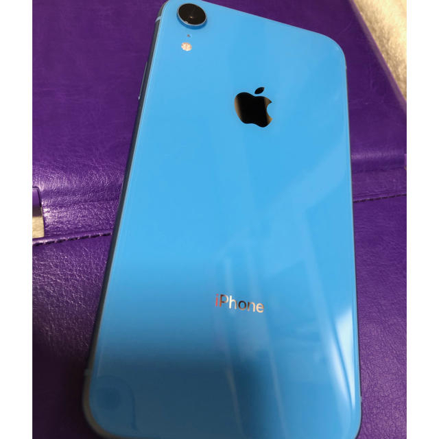 超美品 iPhone XR 128GB SIMロック解除済 バッテリー100%