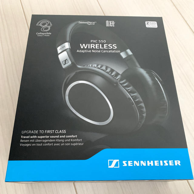 【日本製】 - SENNHEISER ゼンハイザー PXC550 Bluetooth ワイヤレスヘッドホン ヘッドフォン/イヤフォン