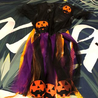 くママ様ご専用未使用訳あり品150cmハロウィンお嬢様のすてきなワンピースいかが(ワンピース)