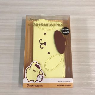 ポムポムプリン(ポムポムプリン)のiPhone6s/6 ケースポムポムプリン ダイカットカバー 【プリン】(iPhoneケース)