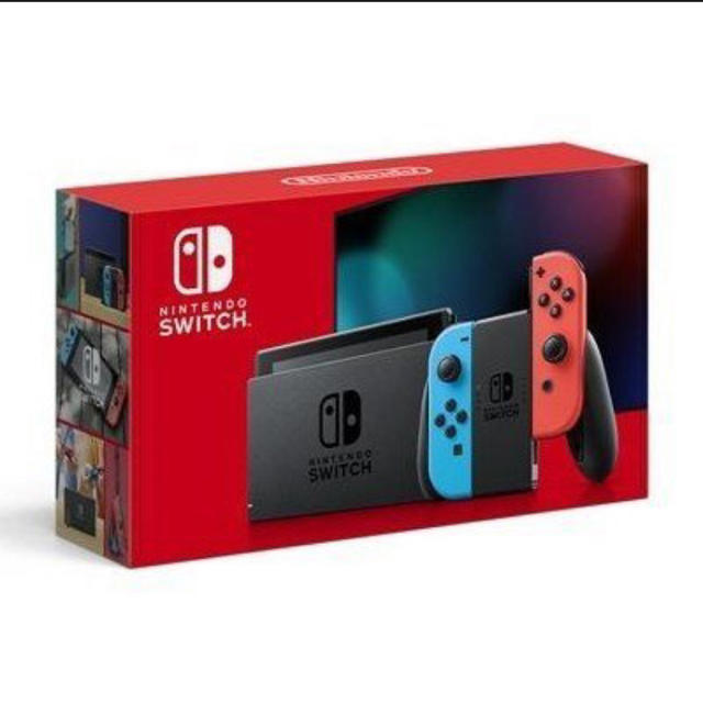 人気カラーの Nintendo ネオンブルー/ネオンレッド新品未開封 Switch 2台 Nintendo Switch 家庭用ゲーム機本体 
