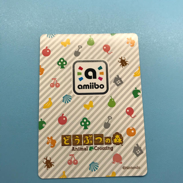 任天堂(ニンテンドウ)のあつ森　amiibo 正規品　ブルース エンタメ/ホビーのトレーディングカード(その他)の商品写真