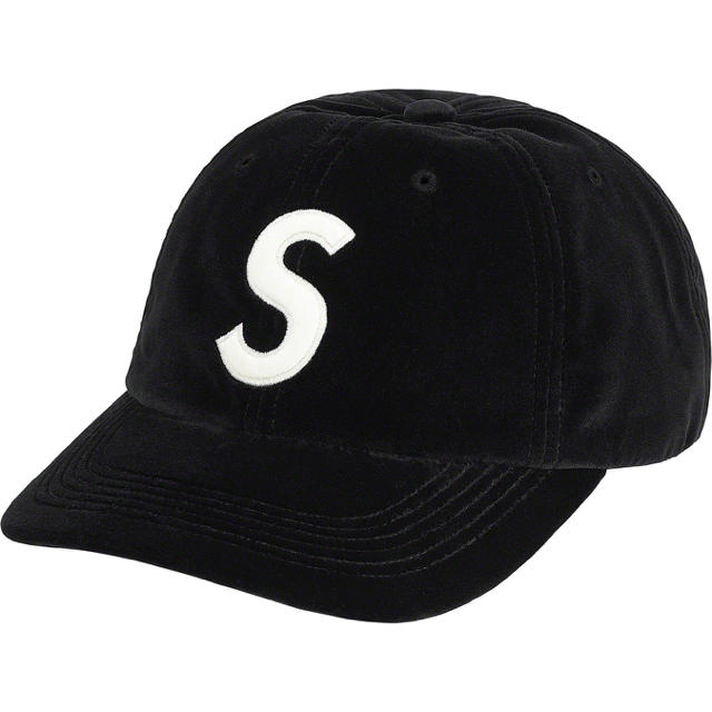 Supreme Velvet S Logo 6-Panel