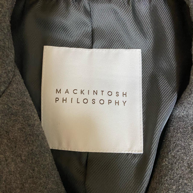 MACKINTOSH PHILOSOPHY(マッキントッシュフィロソフィー)のKSC様専用:メルトンピーコート 38 メンズのジャケット/アウター(ピーコート)の商品写真