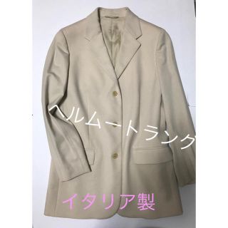 ヘルムートラング(HELMUT LANG)のお値下！ヘルムートラング　ジャケット　レディース　イタリア製(テーラードジャケット)