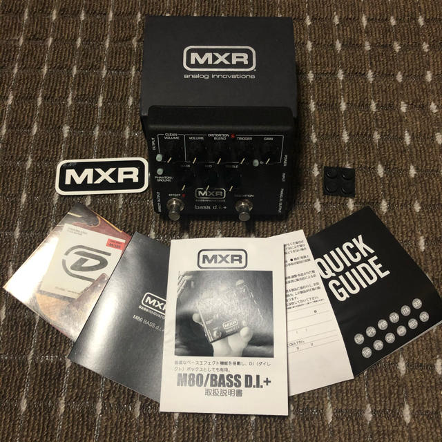 【箱あり中最安値】MXR M80 BASS D.I.+ 楽器のベース(ベースエフェクター)の商品写真