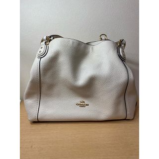 コーチ(COACH)のコーチ　coach ハンドバッグ  白　ホワイト(ハンドバッグ)