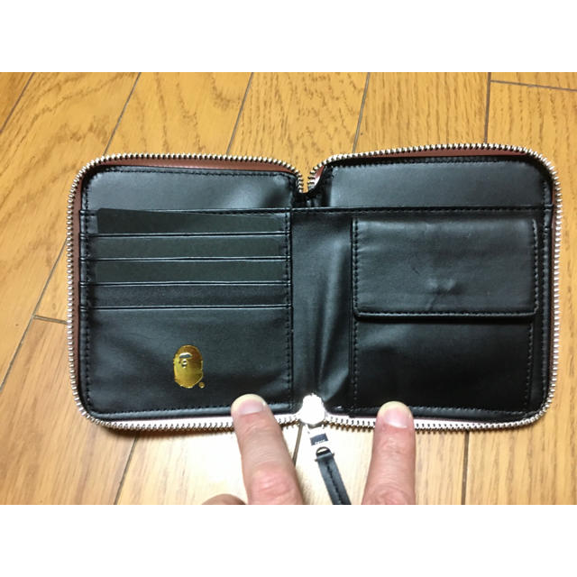 APE(ア ベイシング エイプ)二つ折り財布 超激レア YLihcdu0xJ - www