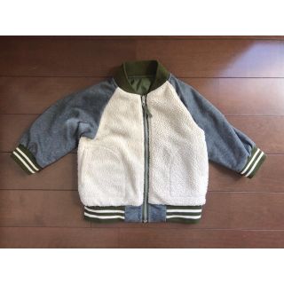 シップスキッズ(SHIPS KIDS)のSHIPS キッズ アウター ボア MA-1 80cm リバーシブル(ジャケット/コート)