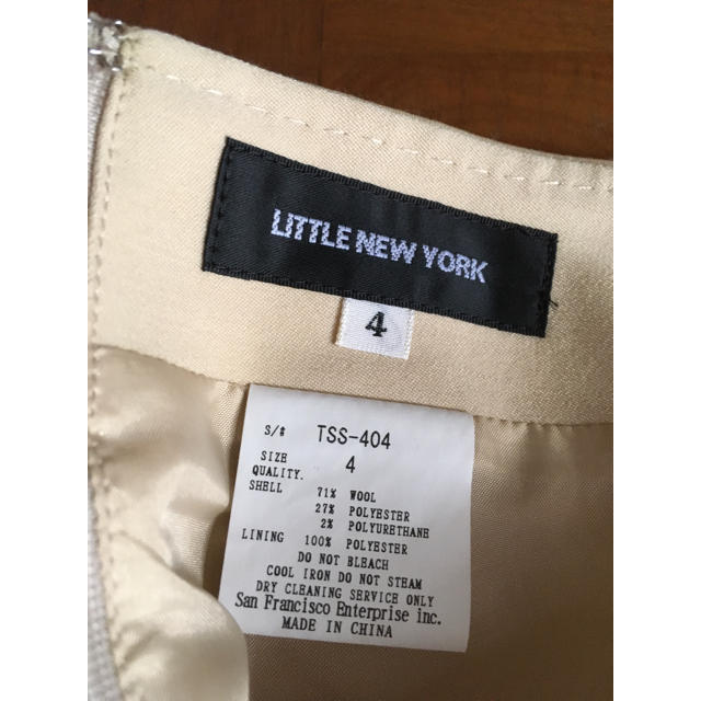 Little New York(リトルニューヨーク)のタイトスカート ミニスカート　リトルニューヨーク　LITTEL NEW YORK レディースのスカート(ひざ丈スカート)の商品写真