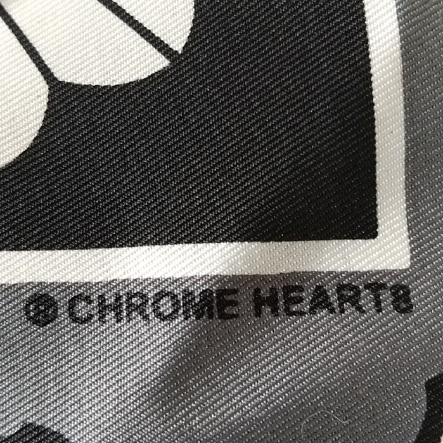 CHROME HEARTS クロムハーツ　シルク　スカーフ 3