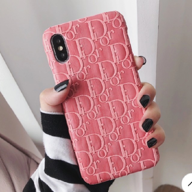 Dior(ディオール)のDior柄 iphoneX,XS  スマホカバー スマホ/家電/カメラのスマホアクセサリー(iPhoneケース)の商品写真