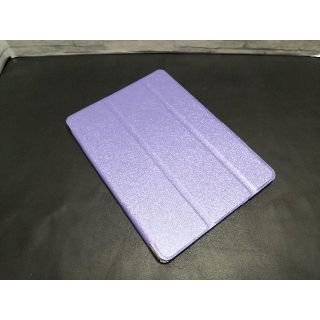 チャイ様専用 ブルーライトカットフィルムとiPad9.7ケースパープル(iPadケース)