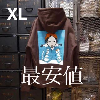 最終値下げ over print pop art hoodie パーカー