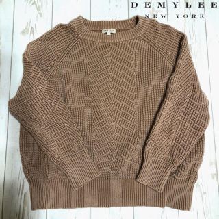 ビューティアンドユースユナイテッドアローズ(BEAUTY&YOUTH UNITED ARROWS)の美品☆人気☆DEMYLEE☆cottonニット(ニット/セーター)